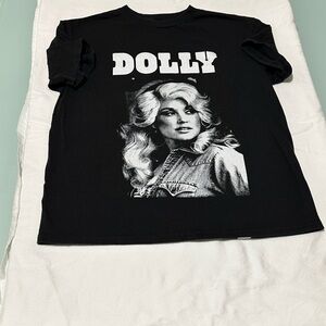 Dolly Parton Kids Black T-Shirt